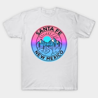 Santa Fe Ski New Mexico Skiing Basin T-Shirt